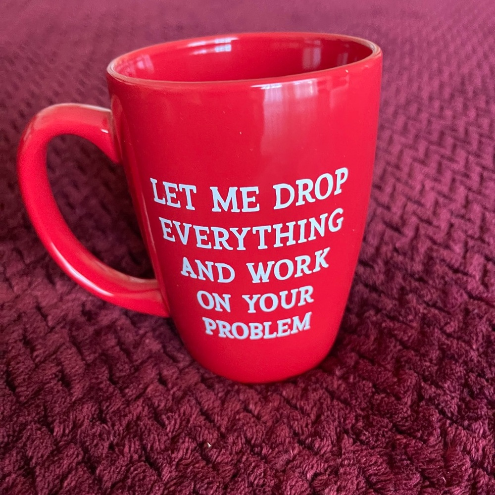 *NWT* Red Coffee Mug